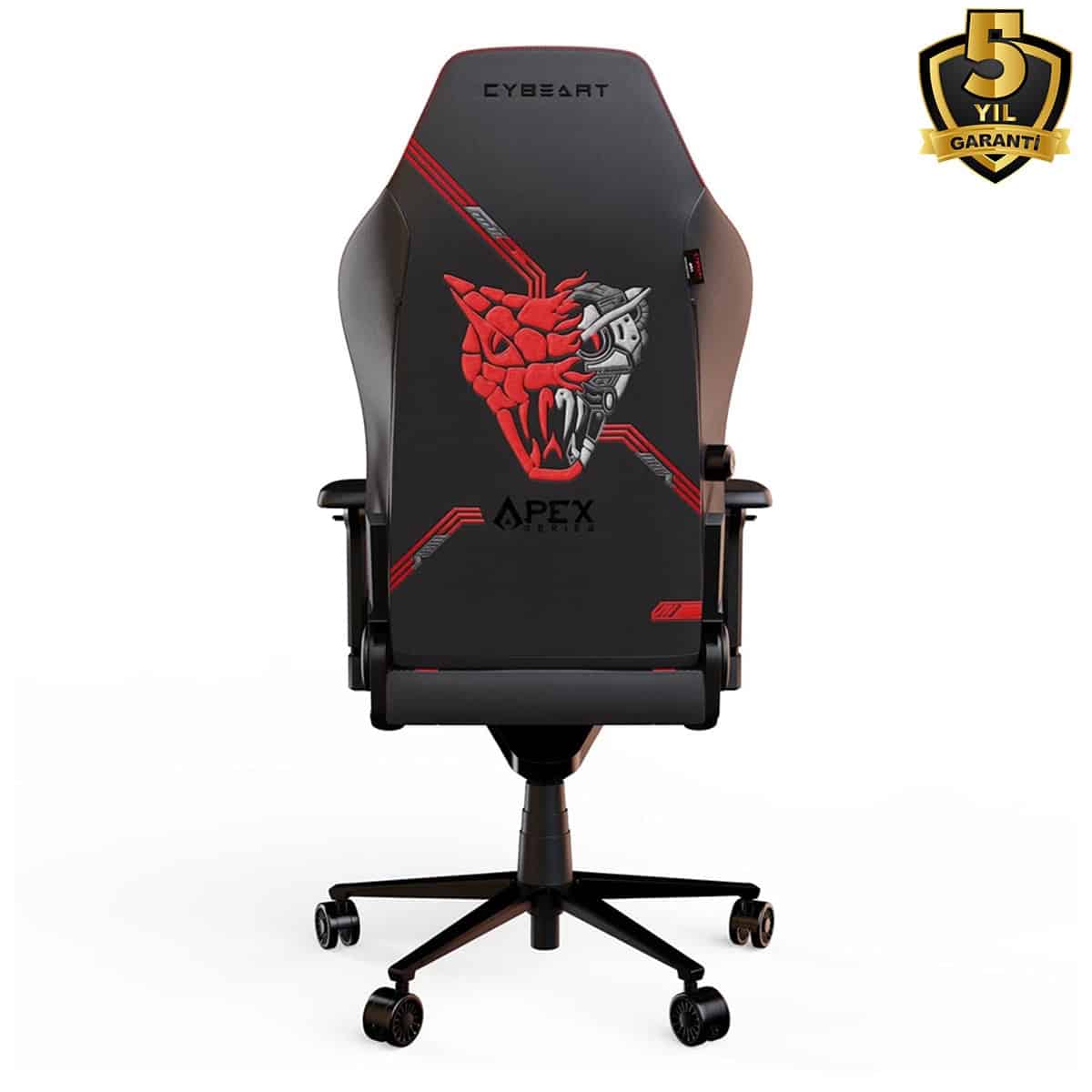 Cybeart Apex Series Signature Edition Pu Lederen Rugsteun 4d Geheugen Foam Kussen Gaming Stoel 5 Jaar Garantie 4