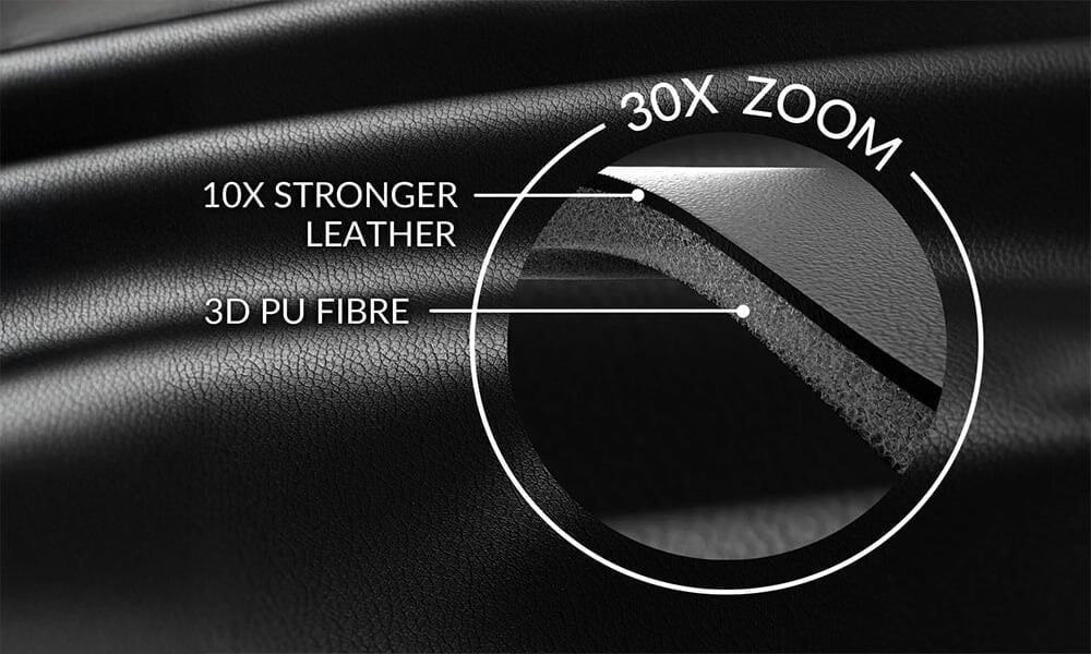 10x Sterker Leer 3D PU Vezel