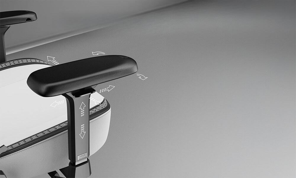 4D PU Gevoerde Armleuningen