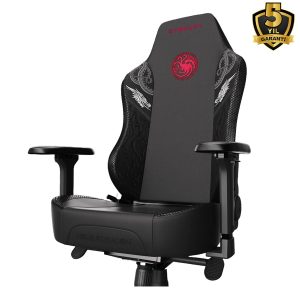 Cybeart Game Of Thrones Series House Targaryen Editie Pu Lederen Rugsteun 4d Geheugen Foam Kussen Gaming Stoel 5 Jaar Garantie 2