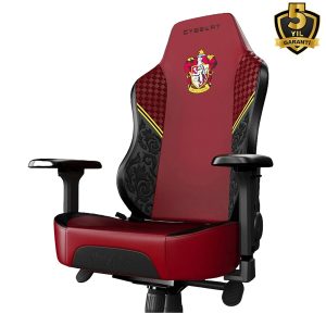 Cybeart Harry Potter Series Gryffindor Editie Pu Lederen Rugsteun 4d Geheugen Foam Kussen Gaming Stoel 5 Jaar Garantie 2