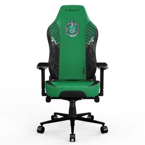 Cybeart Harry Potter Series Slytherin Editie Pu Lederen Rugsteun 4d Geheugen Foam Kussen Gaming Stoel 5 Jaar Garantie 1