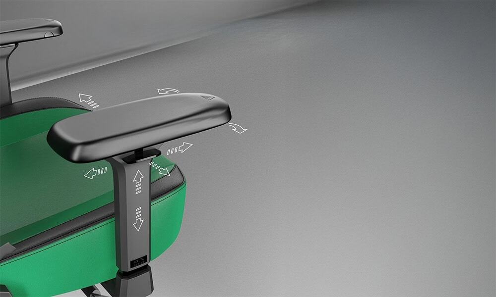 4D PU Gevoerde Armleuningen