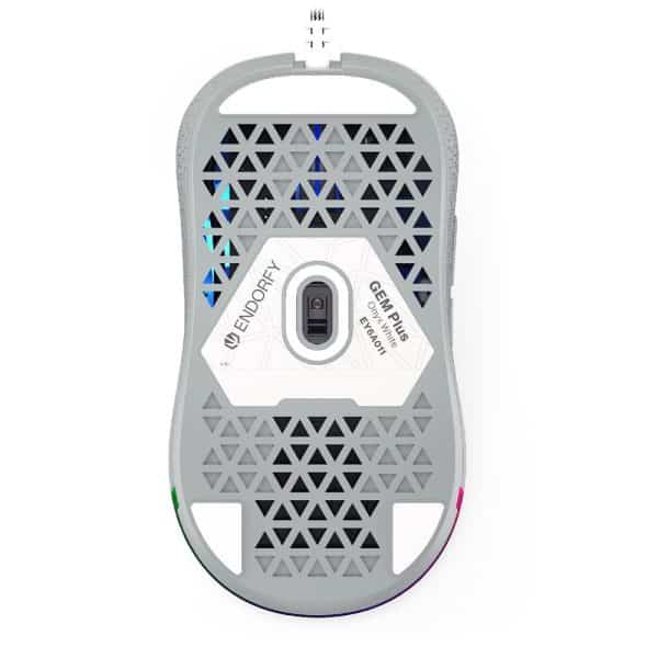 Endorfy Gem Plus Onyx White Argb Symmetrische Gaming Muis Ey6a011 3