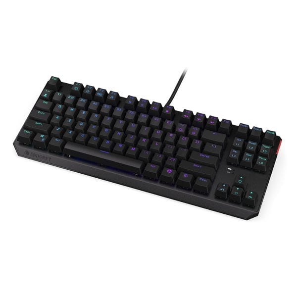 Endorfy Thock Tkl Kailh Red Switch Rgb Engels Mechanisch Bekabeld Zwart Gaming Toetsenbord Ey5a003 2