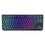 Endorfy Thock Wireless TKL Pudding Kailh Red Switch RGB Engels Draadloos Hotswap Mechanisch Gaming Toetsenbord (EY5A119)