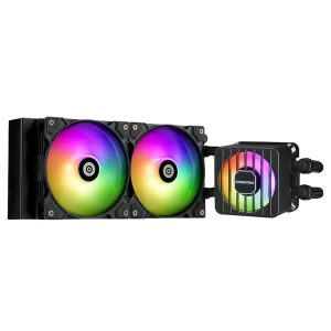 Enermax Liqmaxflo Argb 240mm Intel Amd Compatibel Cpu Waterkoeler Elc Lmf240t Argb 1