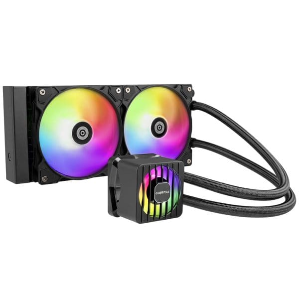 Enermax Liqmaxflo Argb 240mm Intel Amd Compatibel Cpu Waterkoeler Elc Lmf240t Argb 2
