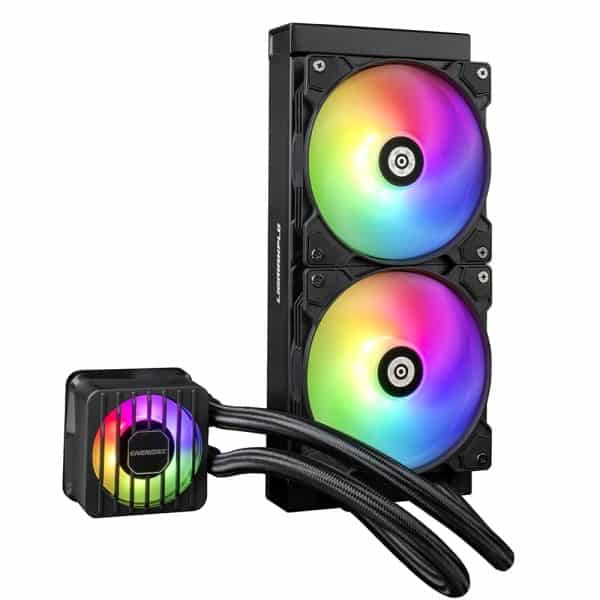 Enermax Liqmaxflo Argb 240mm Intel Amd Compatibel Cpu Waterkoeler Elc Lmf240t Argb 3