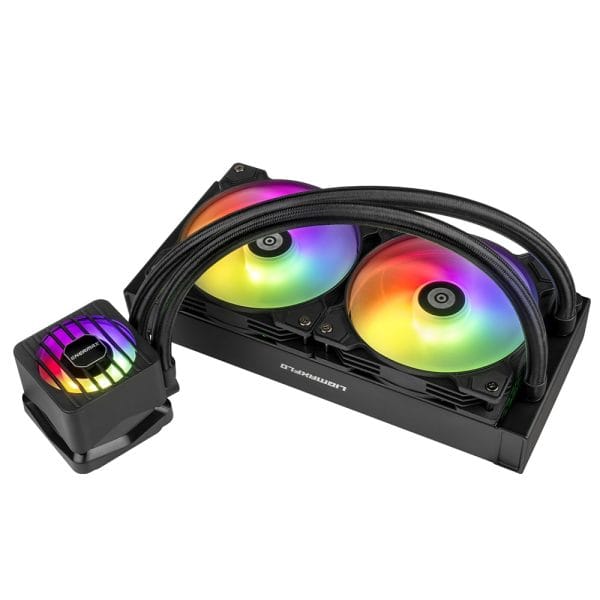 Enermax Liqmaxflo Argb 240mm Intel Amd Compatibel Cpu Waterkoeler Elc Lmf240t Argb 4