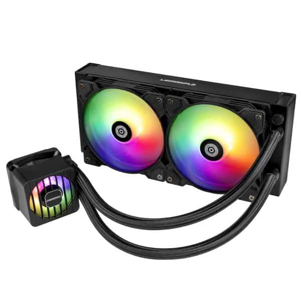 Enermax Liqmaxflo Argb 240mm Intel Amd Compatibel Cpu Waterkoeler Elc Lmf240t Argb 6