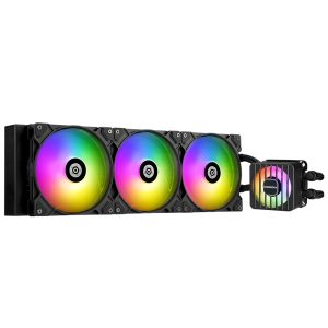 Enermax Liqmaxflo Argb 420mm Intel Amd Compatibel Cpu Waterkoeler Elc Lmf420t Argb 1