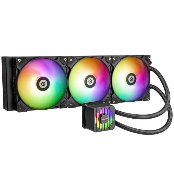 Enermax Liqmaxflo Argb 420mm Intel Amd Compatibel Cpu Waterkoeler Elc Lmf420t Argb 2