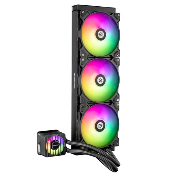 Enermax Liqmaxflo Argb 420mm Intel Amd Compatibel Cpu Waterkoeler Elc Lmf420t Argb 3