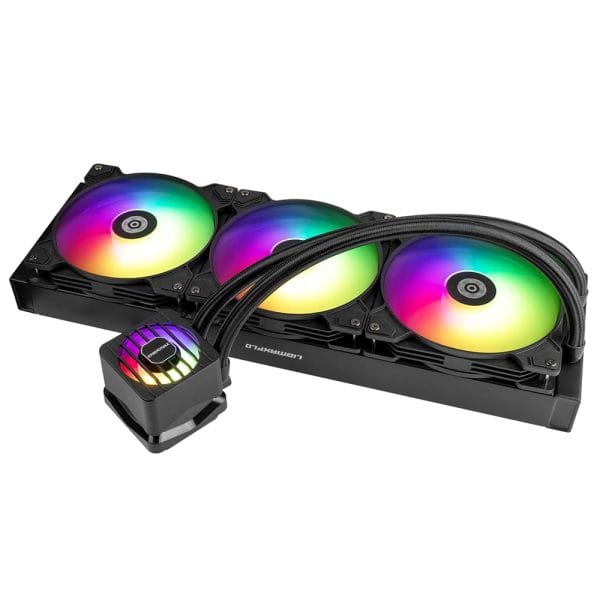 Enermax Liqmaxflo Argb 420mm Intel Amd Compatibel Cpu Waterkoeler Elc Lmf420t Argb 4