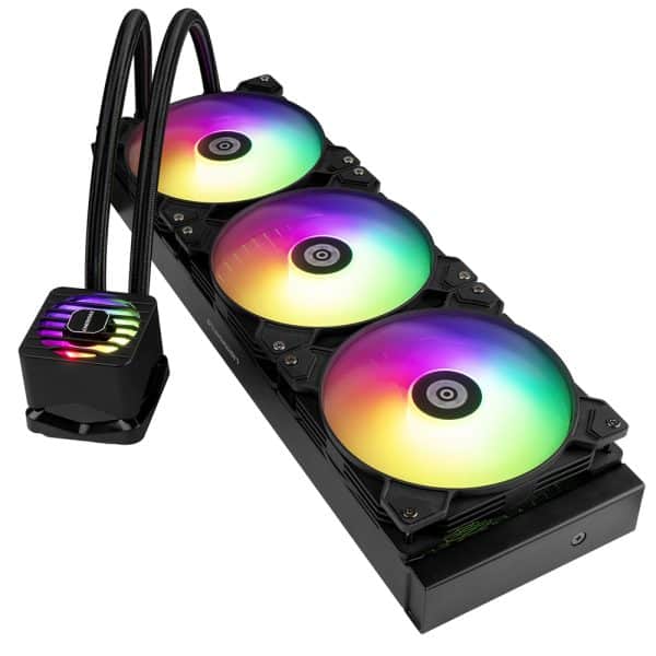 Enermax Liqmaxflo Argb 420mm Intel Amd Compatibel Cpu Waterkoeler Elc Lmf420t Argb 5