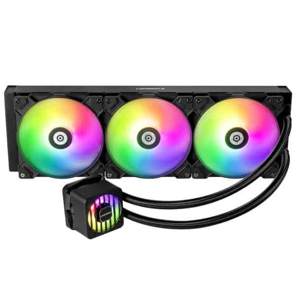 Enermax Liqmaxflo Argb 420mm Intel Amd Compatibel Cpu Waterkoeler Elc Lmf420t Argb 7