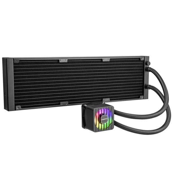 Enermax Liqmaxflo Argb 420mm Intel Amd Compatibel Cpu Waterkoeler Elc Lmf420t Argb 8