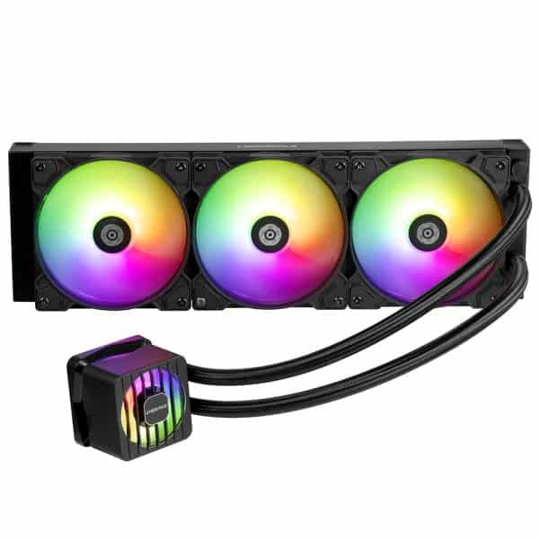 Enermax Liqmaxflo Argb 420mm Intel Amd Compatibel Cpu Waterkoeler Elc Lmf420t Argb 9