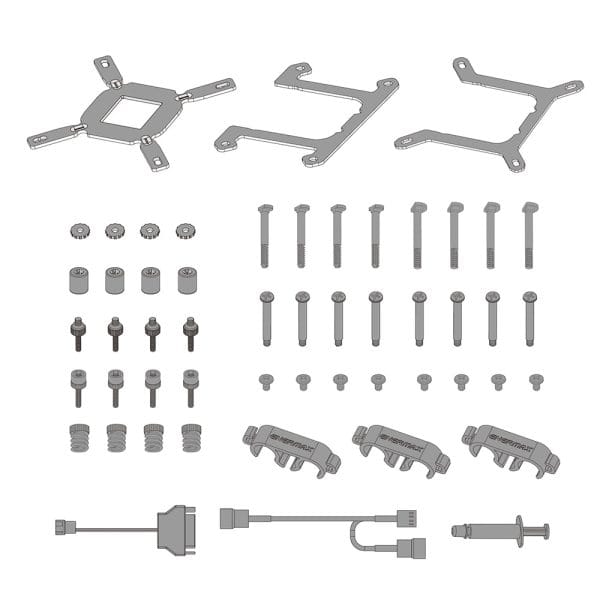 Enermax Liqmaxflo Sr Argb 240mm Intel Amd Compatibel Cpu Waterkoeler 8