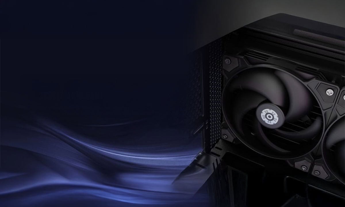 SILENT FLOW VENTILATOR