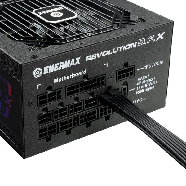 Enermax Revolution D F X 1200w 80 Gold Volledig Modulaire 120mm Ventilator Argb Voeding Ert1200ewt 10