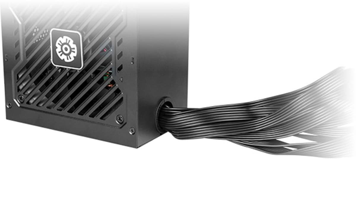 Niet-Modulair Ontwerp met Low-Profile Zwarte Platte Kabel