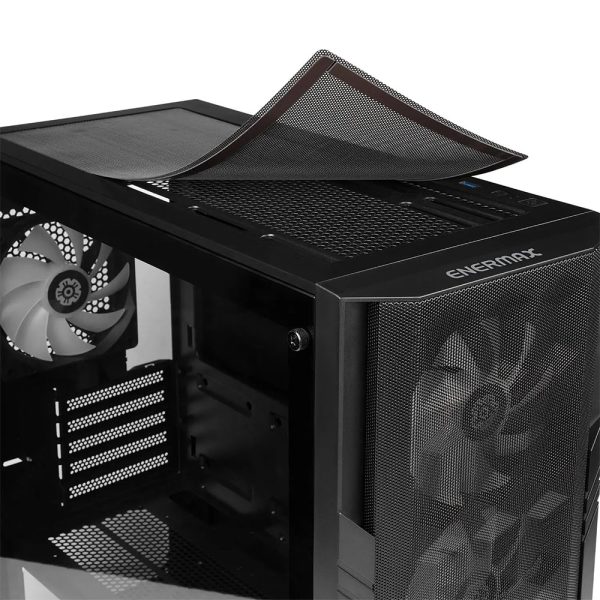 Enermax Starryfort Sf70h Argb Tempered Glass Usb 3 0 Mid Tower Matx Maxpro Iii 700w Gaming Behuizing 6