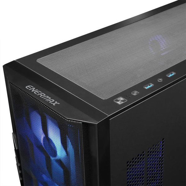 Enermax Starryfort Sf70h Argb Tempered Glass Usb 3 0 Mid Tower Matx Maxpro Iii 700w Gaming Behuizing 7