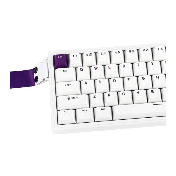 Epomaker He68 Wit Paars Magnetische Pink Switch 8k Hz Hall Effect Rgb Hotswap Mechanisch Gaming Toetsenbord 7