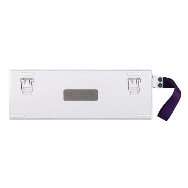 Epomaker He68 Wit Paars Magnetische Pink Switch 8k Hz Hall Effect Rgb Hotswap Mechanisch Gaming Toetsenbord 9