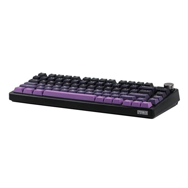 Epomaker He75 Mag Zwart Paars Gateron Magnetic White Magnetische Switch 8k Hz Hall Effect Rgb Draadloos Hotswap Mechanisch Gaming Toetsenbord 3