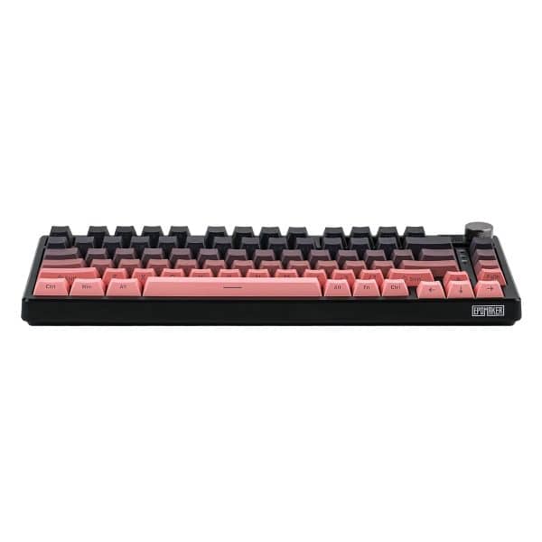 Epomaker He75 Tri Mechanisch Zwart Roze Flamingo Switch Rgb Draadloos Hotswap Mechanisch Gaming Toetsenbord 3