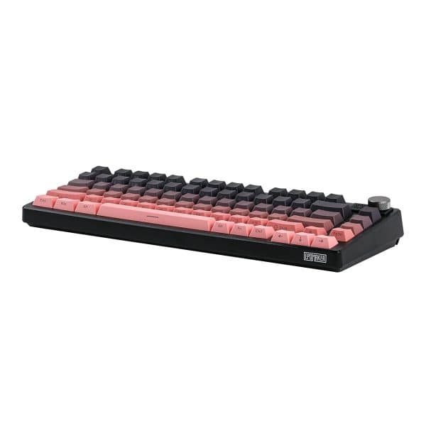 Epomaker He75 Tri Mechanisch Zwart Roze Flamingo Switch Rgb Draadloos Hotswap Mechanisch Gaming Toetsenbord 4