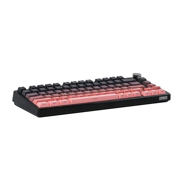 Epomaker He75 Tri Mechanisch Zwart Roze Flamingo Switch Rgb Draadloos Hotswap Mechanisch Gaming Toetsenbord 5