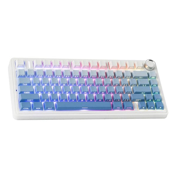 Epomaker X Aula F75 Blauw Leobog Reaper Switch Rgb Draadloos Hotswap Mechanisch Gaming Toetsenbord 3