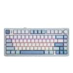 EPOMAKER x AULA F75 Sea Salt Blue LEOBOG Greywood V3 Switch RGB Draadloos Hotswap Mechanisch Gaming Toetsenbord