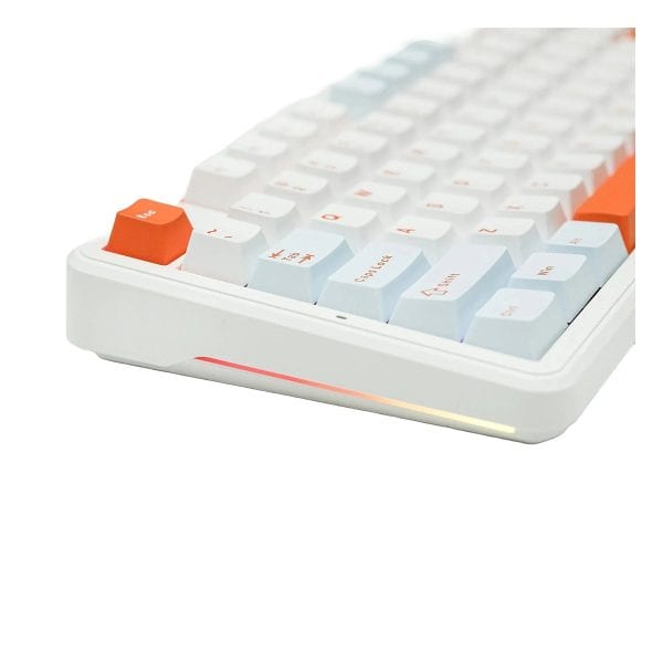 Epomaker X Aula F87 Pro Wit Blauw Leobog Nimbus V3 Switch Rgb Draadloos Hotswap Mechanisch Gaming Toetsenbord 3