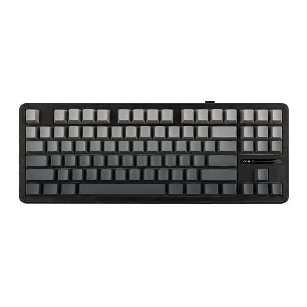 Epomaker X Aula F87 Pro Zwart Grijs Zijbedrukt Leobog Greywood V4 Switch Rgb Draadloos Hotswap Mechanisch Gaming Toetsenbord 2