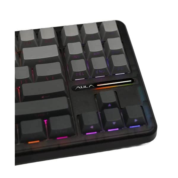 Epomaker X Aula F87 Pro Zwart Grijs Zijbedrukt Leobog Greywood V4 Switch Rgb Draadloos Hotswap Mechanisch Gaming Toetsenbord 4