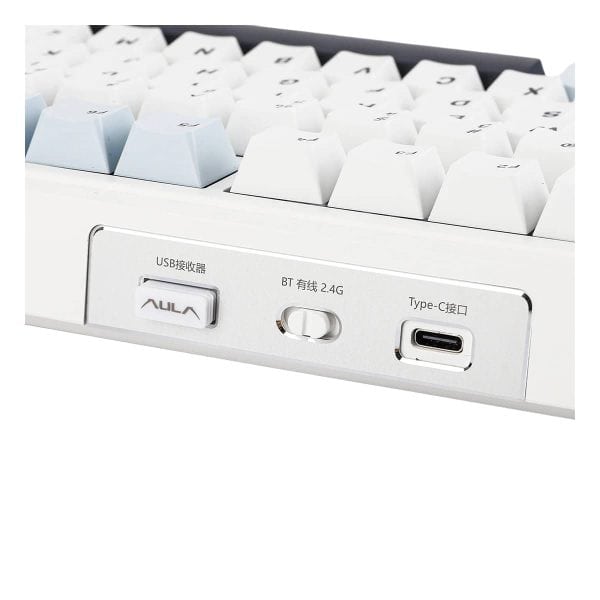 Epomaker X Aula F99 Blue White Black Leobog Greywood V3 Switch Rgb Draadloos Hotswap Mechanisch Gaming Toetsenbord 5