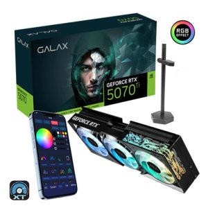 Galax Geforce Rtx 5070 Ti 1 Click Oc 16gb Gddr7 256 Bit Dlss 4 Grafische Kaart (57izn6mdbboc) 2