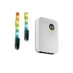 HYTE LS30 qRGB 330mm Led Strip 2-Stuks Pakket +NP50 Controller (ACC-HYTE-LS30-B-2NP)