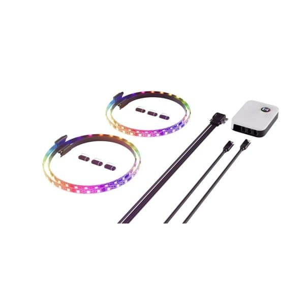 Hyte Ls30 Qrgb 330mm Led Strip 2 Stuks Pakket +np50 Controller (acc Hyte Ls30 B 2np) 2