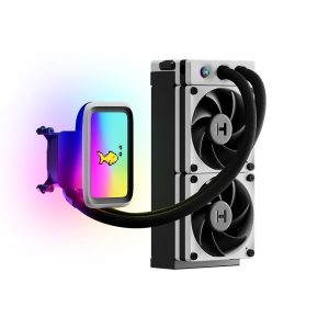 Hyte Thicc Q60 Qrgb Lcd 240mm Intel Amd Compatibele Cpu Waterkoeler (fan Hyte Q60 Bw) 2