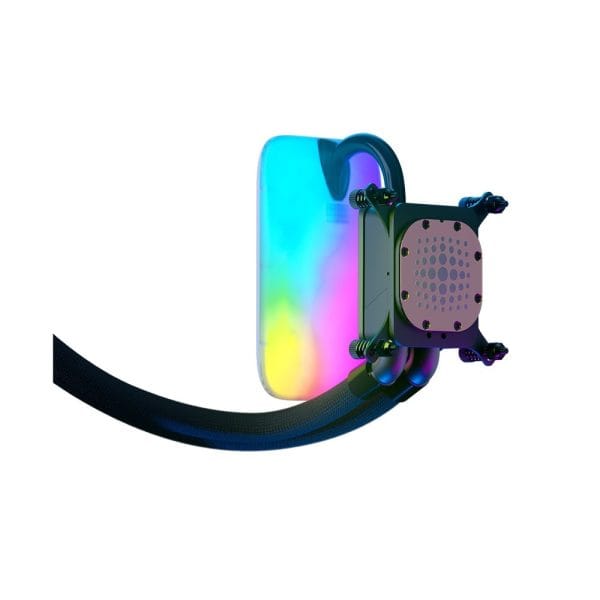 Hyte Thicc Q60 Qrgb Lcd 240mm Intel Amd Compatibele Cpu Waterkoeler (fan Hyte Q60 Bw) 6