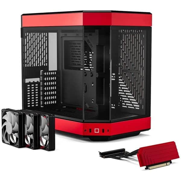 Hyte Y60 Zwart Rood Tempered Glass Usb 3.2 E Atx Premium Mid Tower Gaming Behuizing (cs Hyte Y60 Br) 6