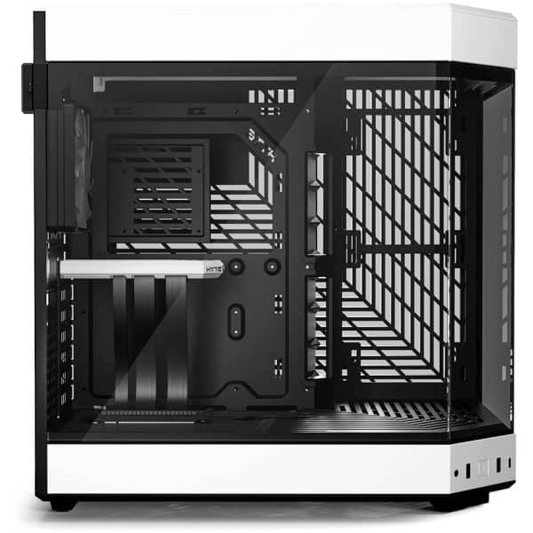 Hyte Y60 Zwart Wit Tempered Glass Usb 3.2 E Atx Premium Mid Tower Gaming Behuizing (cs Hyte Y60 Bw) 3