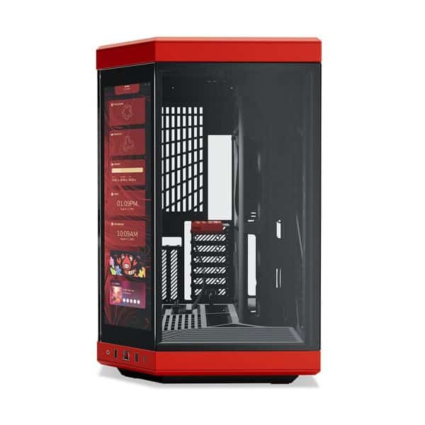Hyte Y70 Touch Black Cherry Tempered Glass Usb 3.2 E Atx Dual Chamber Met Touchscreen Gaming Behuizing (cs Hyte Y70tti Rb) 2