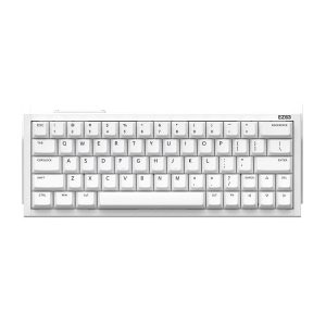 Iqunix Ez63 White Hall Effect Magnetic Jade Pro Magnetische Schakelaar 8k Hz Rgb Hotswap Mechanisch Gaming Toetsenbord 1